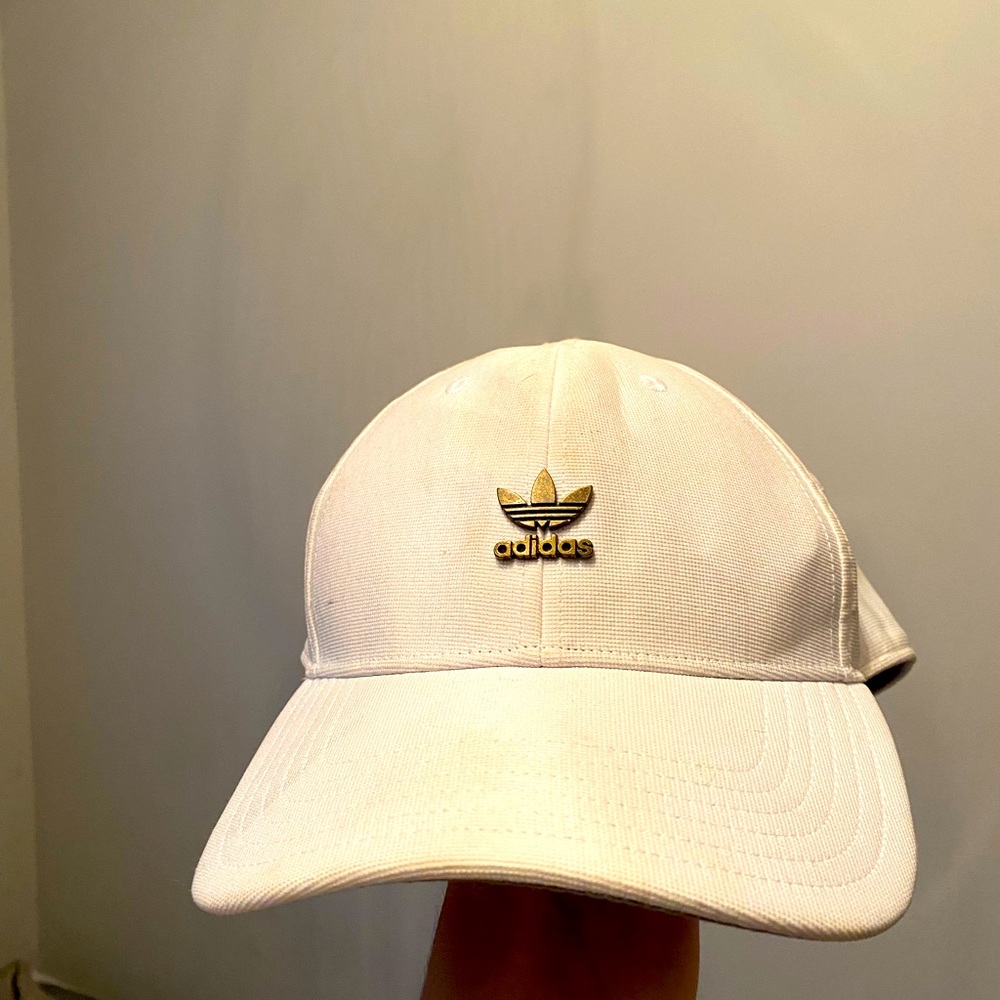 Adidas white cap